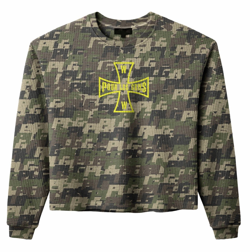 COVERT WAFFLE L/S