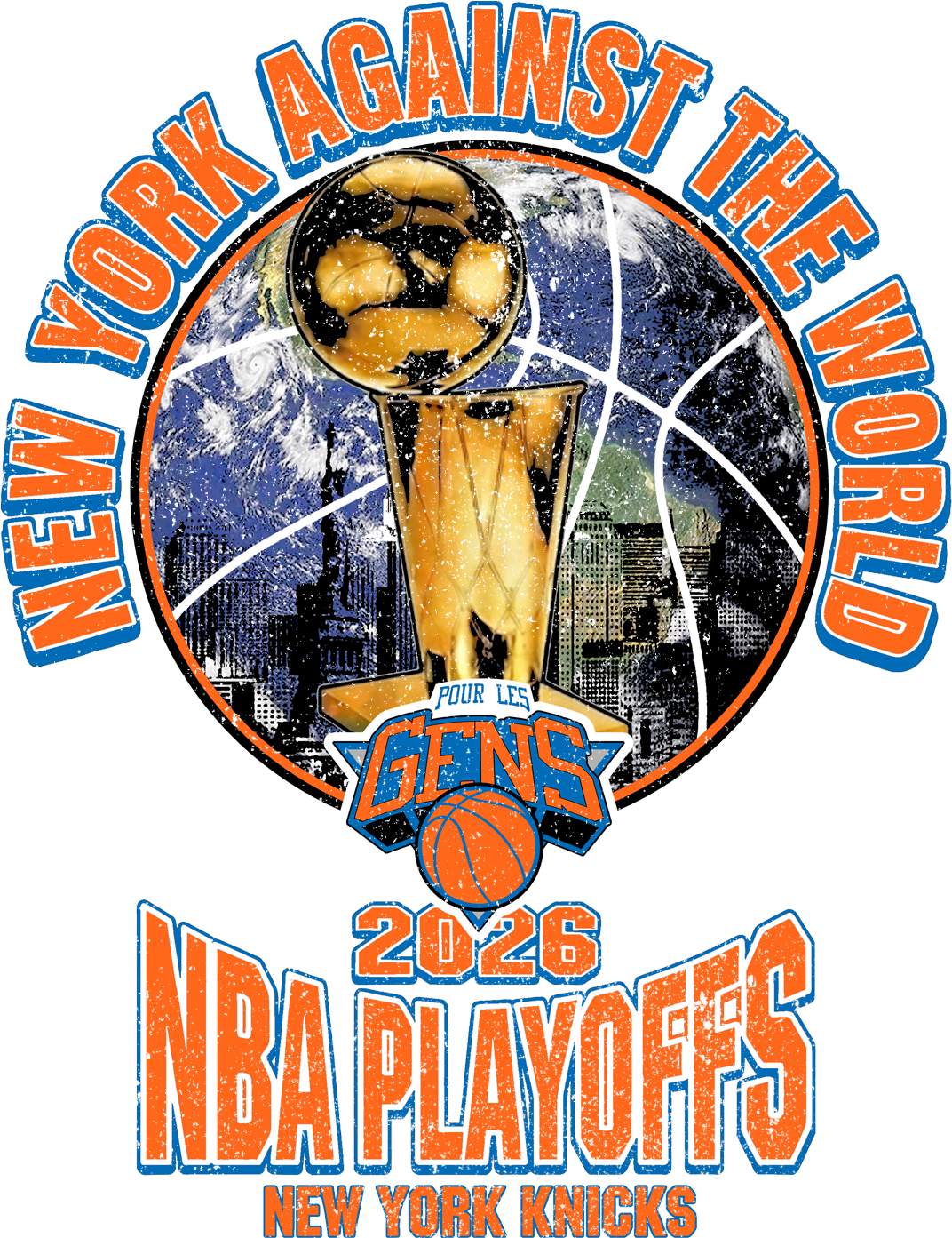 NY Against The World Tee (FINAL BATCH)